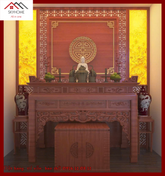 Nội Thất Phòng Thờ Cao Cấp